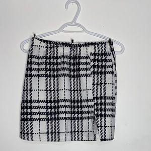 Plaid Mini Skirt